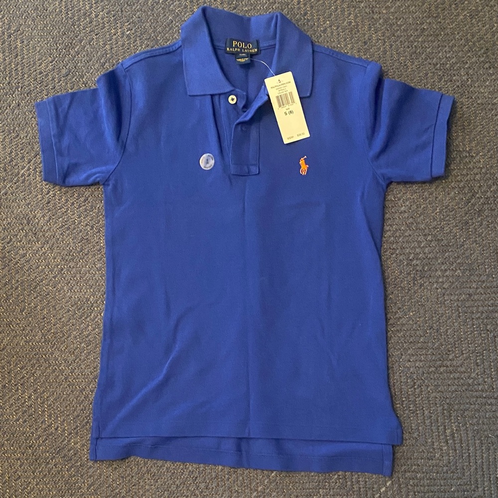 NEW Polo by Ralph Lauren Kids Royal Blue Polo Shirt